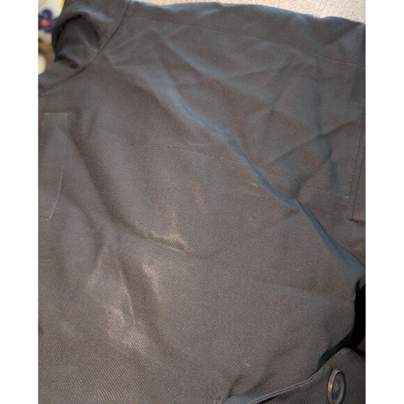 Gucci Uniform Black Wool Double Breasted Blazer Size 46 Pockets Dress - Picture 10 of 13